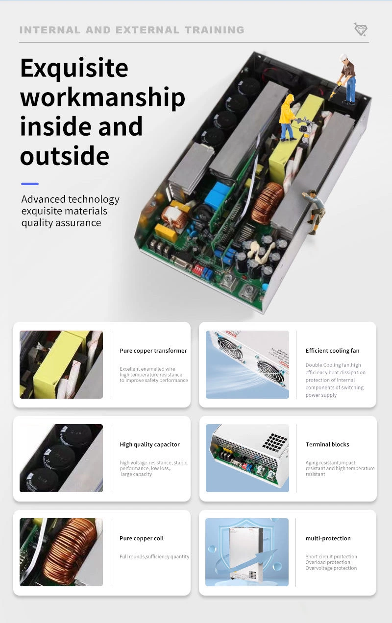 The 3000W Switching Power Supply with 232/485 Communication Ports