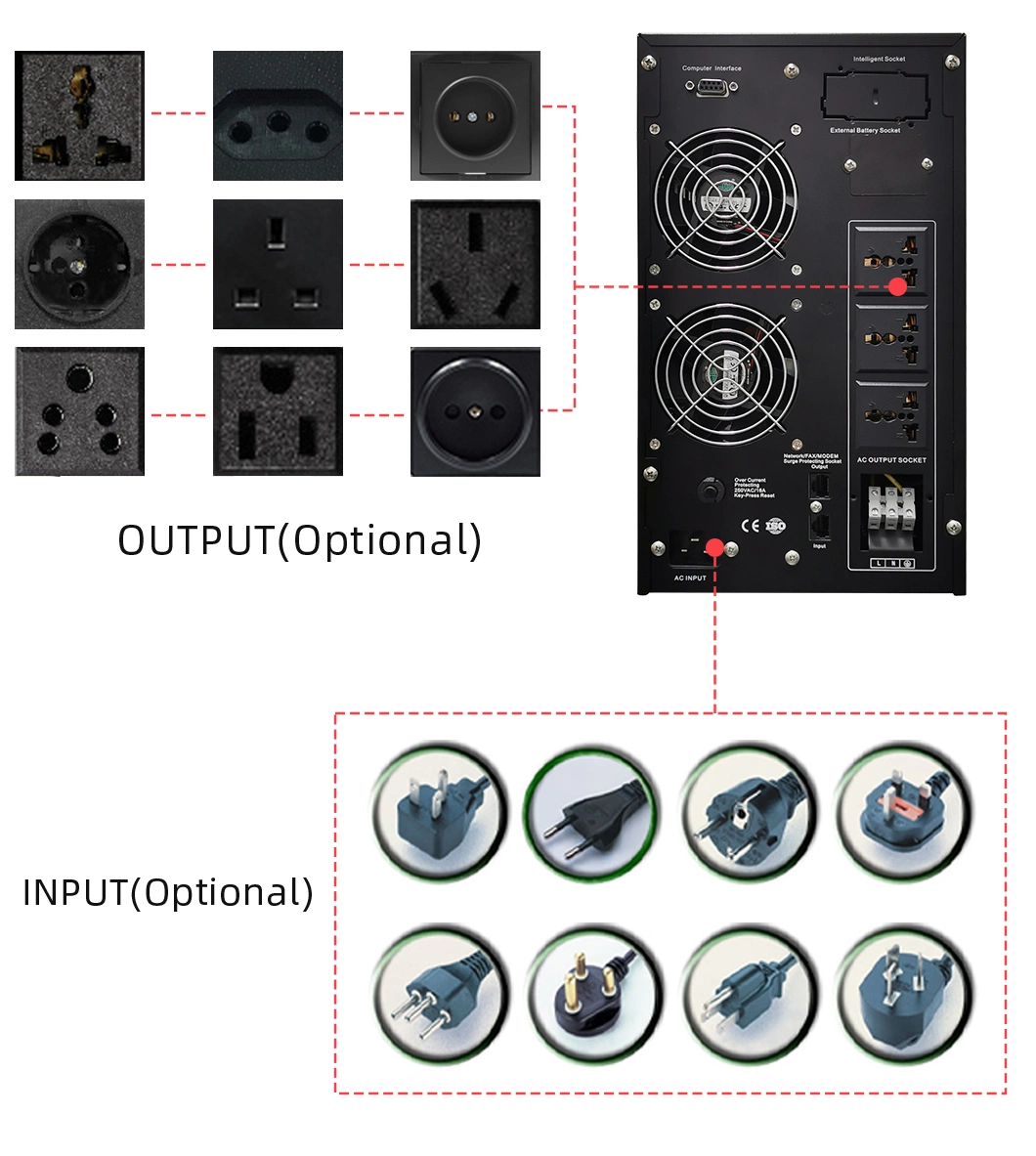 High Quality Outdoor 300W Mini Solar UPS