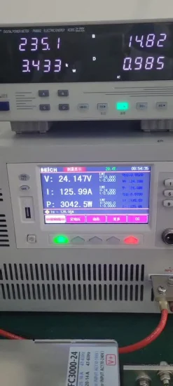 3000 W Hochstrom 62,5 A 24 V 48 V DC-Netzteil 3 kW 0,98 Pfc Schalter DC-Netzteil Einzelausgangs-Batterieladegerät